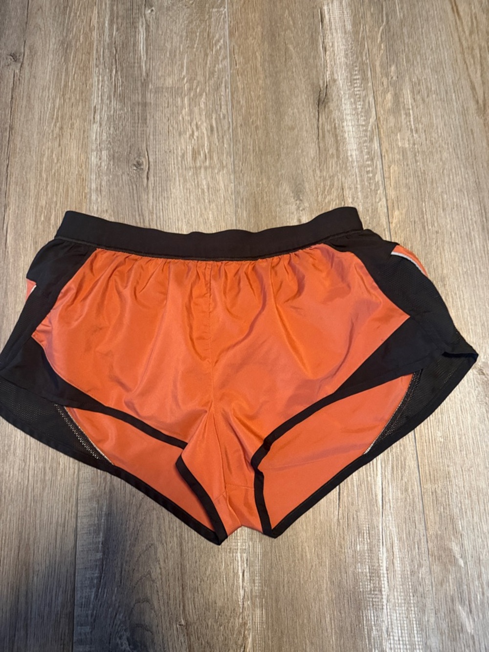 Victoria’s Secret Sport Women’s Orange Athletic Shorts with Black Trim